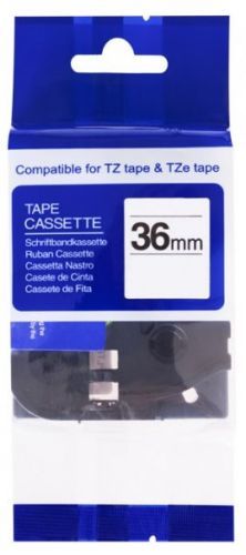 PRINTLINE kompatibilní páska s Brother TZE-CL6, 36mm, čisticí kazeta