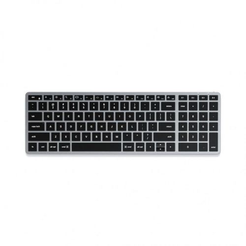 Bezdrátová klávesnice pro Mac - Satechi, Slim X2 Backlit Keyboard SpaceGray