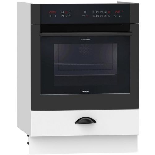 Kuchyňská Skříňka Adele Dk60 Bílý Puntík/Bílý