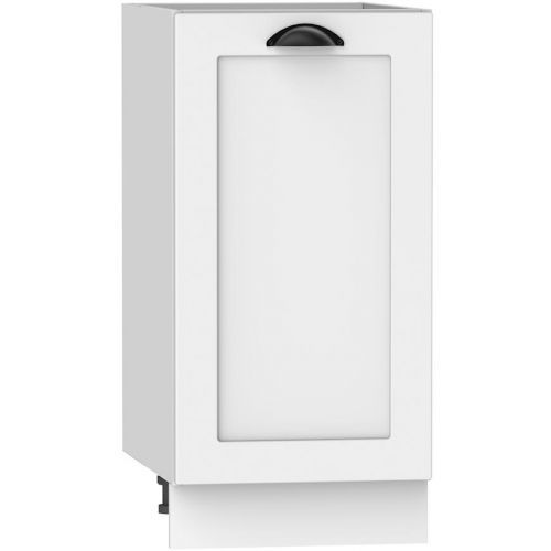 Kuchyňská Skříňka Adele D40 Pl Bílý Puntík/Bílý