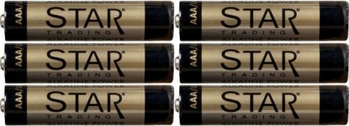 Baterie AAA 1,5V STAR TRADING Alkaline