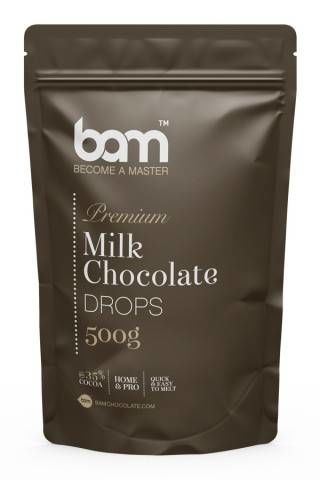 Mléčná čokoláda 35,1%, 500g - BAM