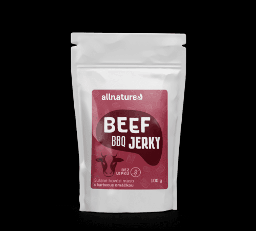 ALLNATURE Beef bbq jerky 100 g