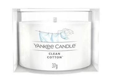 YANKEE CANDLE Clean Cotton svíčka votivní 37g