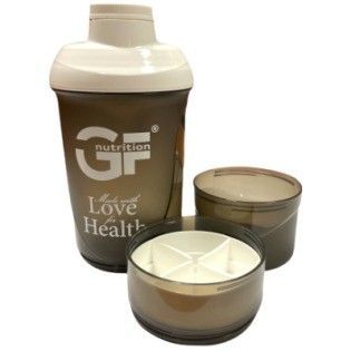 GF nutrition Šejkr Blender Bottle 600+200+150 ml.