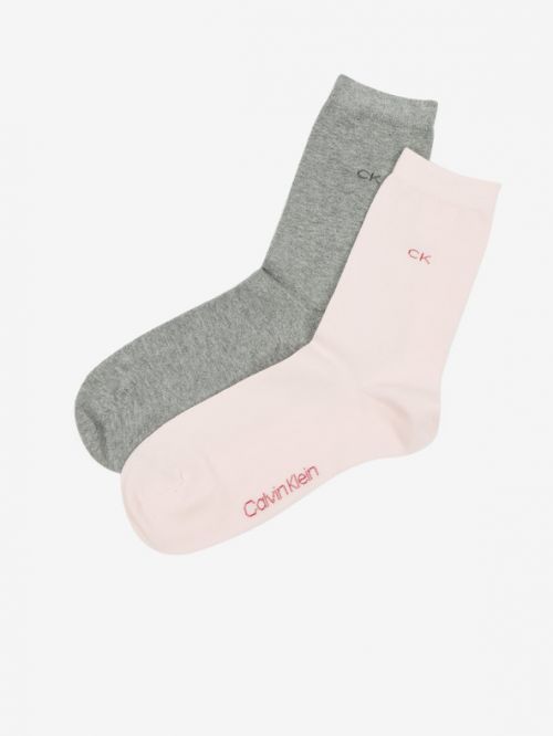 Calvin Klein Ponožky 2 páry Růžová