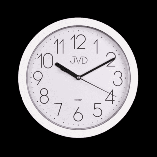Nástěnné hodiny s plynulým chodem JVD HP612.1