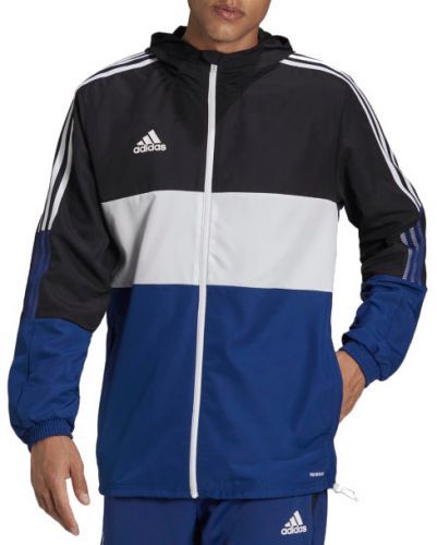 Bunda s kapucí adidas  Tiro Primeblue Warm