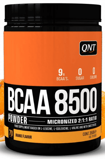 Nápoj QNT BCAA 8500 Instant Powder 350 g Orange Flavour