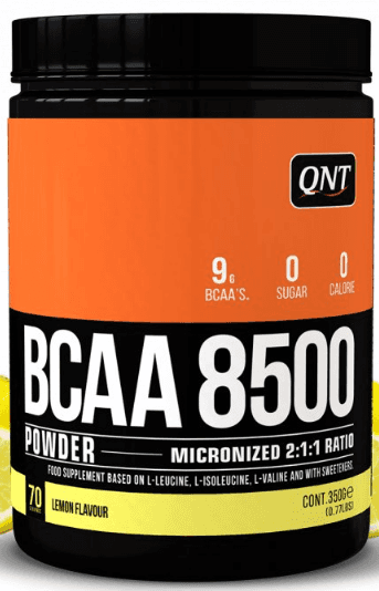 Nápoj QNT BCAA 8500 Instant Powder 350 g Lemon Flavour