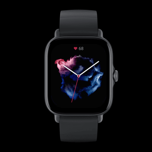 Amazfit GTS 3 Chytré hodinky, černé