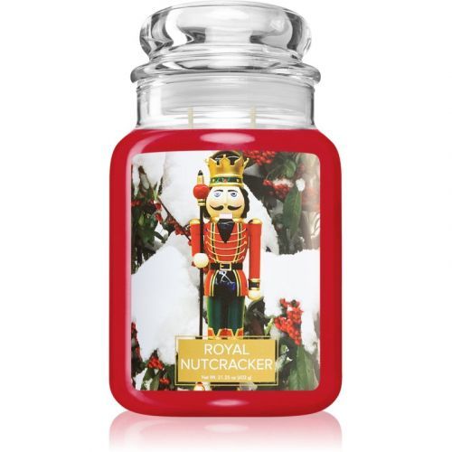 Village Candle Royal Nutcracker vonná svíčka (Glass Lid) 602 g