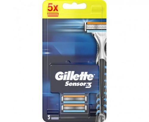 Náhradní hlavice Gillette Sensor3 5 ks