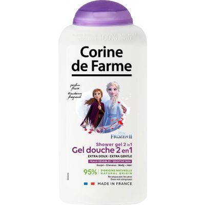 Corine de Farme Disney Frozen 2v1 dětský sprchový gel a šampon, 300 ml