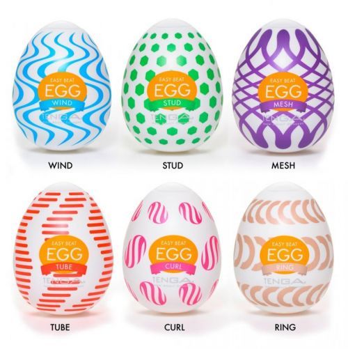 Tenga Egg Wonder - masturbation egg selection (6pcs)