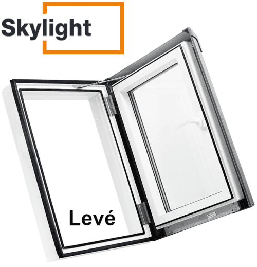 SKYLIGHT LOFT 45x73 cm OTEVÍRANÍ: Levé
