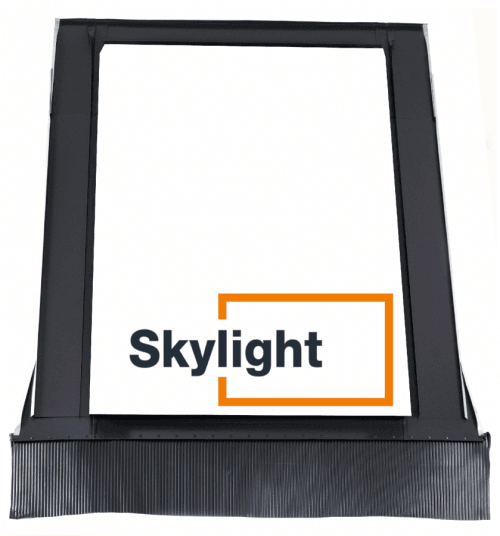 Lemování Skylight 55x98 typ F - Barva Šedá