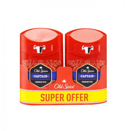 Old Spice DUO tuhý deodorant 2x50ml