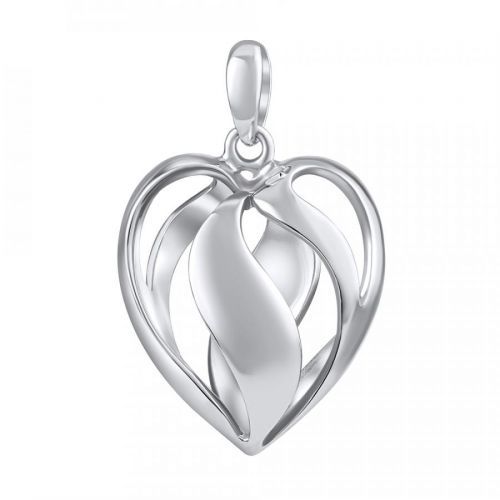 Stříbrný přívěsek srdce Layla - FW15131PW