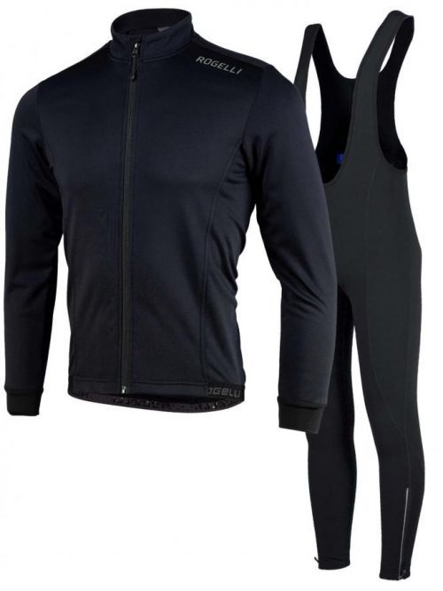 Oblečení na běžky a běh Rogelli PESARO PERANO s prodyšnými zády, černé