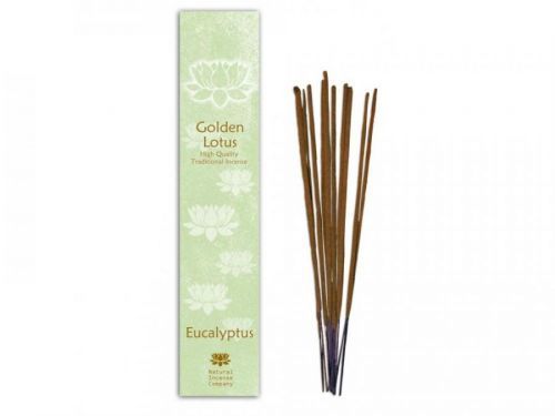Golden Lotus - Eukalyptus vonné tyčinky 10 ks