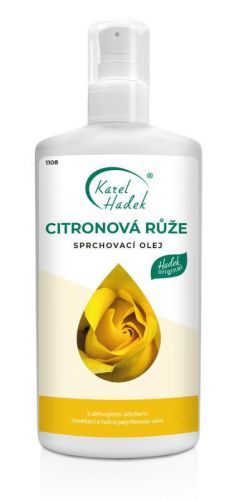 Citrónová růže Sprchový olej Hadek velikost: 200 ml