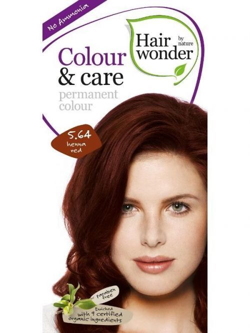 Hairwonder Barva ČERVENÁ HENNA 5.64 přírodní dlouhotrvající BIO