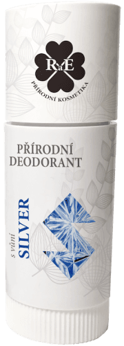 Tuhý přírodní deodorant pro muže Silver RaE 25 ml