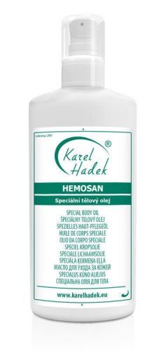 Hemosan-Speciální Tělový olej na hemoroidy Hadek velikost: 200 ml