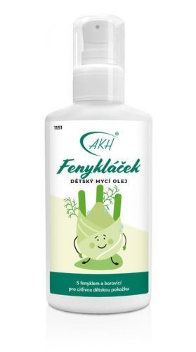 Hadek Fenykláček - Dětský mycí olej velikost: 100 ml