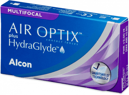 Air Optix plus HydraGlyde Multifocal (6 čočky)