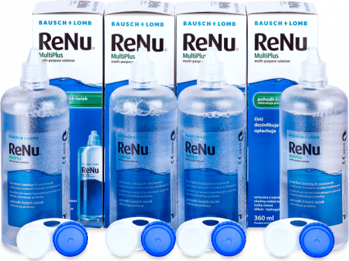 Roztok ReNu MultiPlus 4x 360 ml