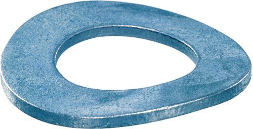 Podložky pružné zvlněné M10, DIN 137 B, pozinkované, sada 100 ks