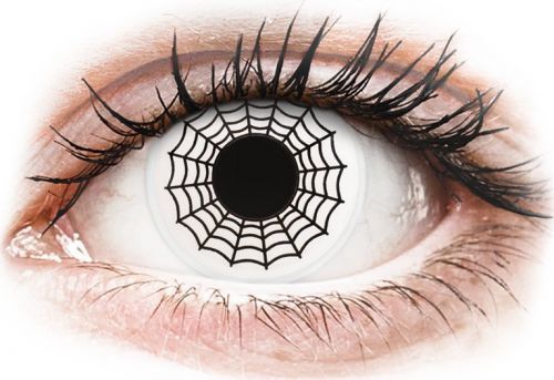 ColourVUE Crazy Lens - nedioptrické (2 čočky) Spider