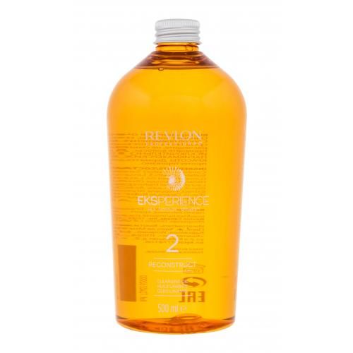 Revlon Eksperience™ Reconstruct 2 Cleansing Oil 500 ml mycí olej pro poškozené a lámavé vlasy pro ženy