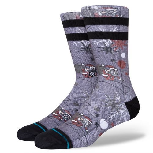ponožky STANCE - Shredding Santa Black (BLK) velikost: M