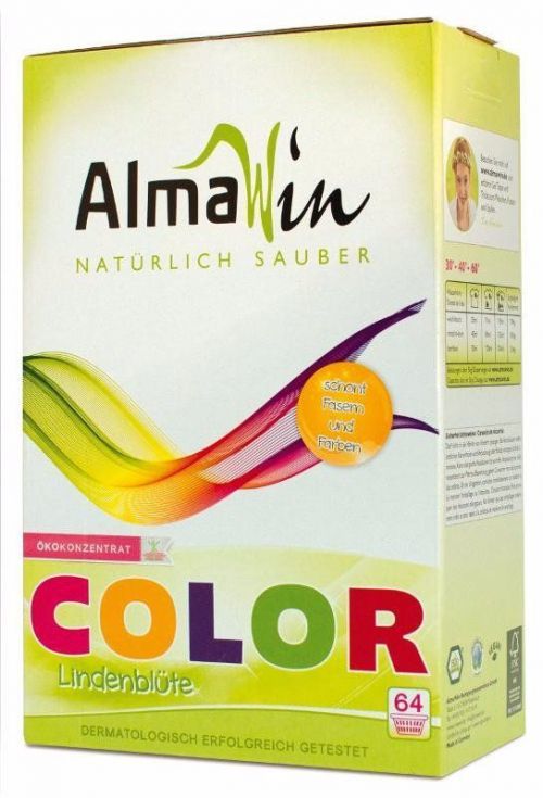 AlmaWin Prášek na praní - barevné a jemné prádlo 2000 g