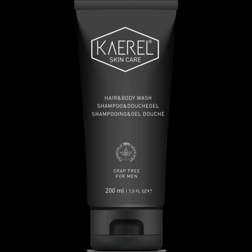 KAEREL Šampon a sprchový gel pro muže 2v1 CRAP FREE 200 ml VEG