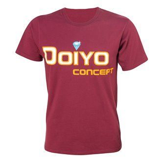 Doiyo tričko Logo XXL bordó-3820154