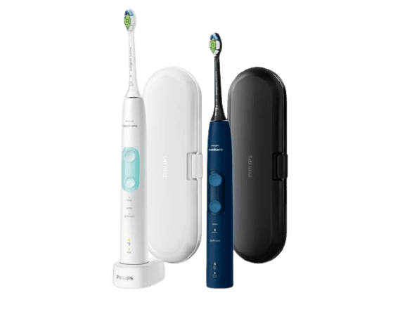 Philips Sonicare ProtectiveClean 5100 NavyBlue/White HX6851/34, sonický kartáček (2 těla)