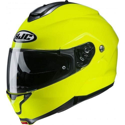 Výklopná moto přilba HJC C91 Fluo Green Velikost XL (61-62)