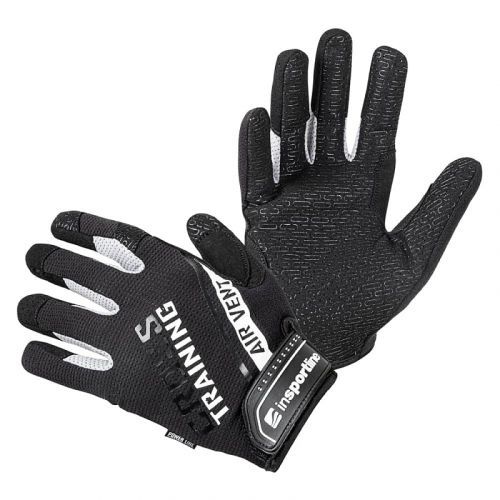 Fitness rukavice inSPORTline Taladaro Barva černo-bílá, Velikost XL