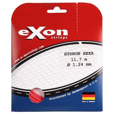 Hydron Hexa tenisový výplet 11,7 m červená Průměr: 1,14