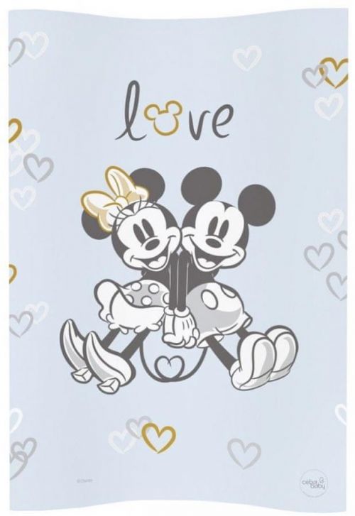 Ceba Baby Podložka přebalovací měkká COSY 50x70 Disney Minnie & Mickey Pink
