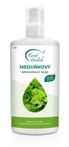 Meduňkový Sprchový olej Hadek