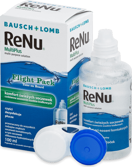 Roztok ReNu MultiPlus Flight Pack 100 ml