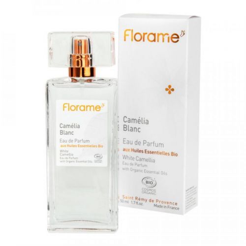 Parfémová voda přírodní CAMÉLIA BLANC — bílá kamélie 50 ml BIO FLORAME