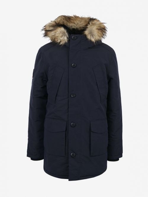 SuperDry Everest Parka Modrá