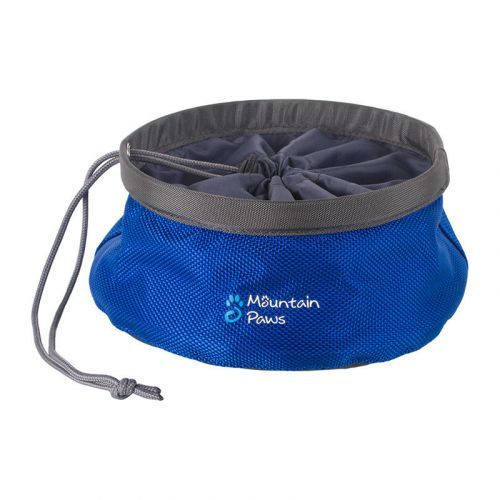 Mountain Paws Dog Food Bowl 170 mm blue small
