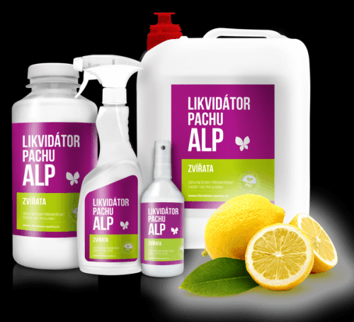 Likvidátor pachu ALP - Zvířata - Citron Objem: 5000 ml